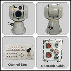 Multi Function EO IR Systems / Multi  Spectral Targeting System With 100mm IR Lens