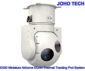 Miniature Airborne 2 - Axis Electro Optical Sensor System With Cooled Thermal Camera And Daylight Camera