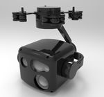 Black Thermal Imaging Security Camera With Light Weight Uncooled Gimbal