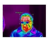 2× Real - time Electronic Zoom Uncooled Vox FPA Thermal Imaging Camera for Body Temperature Measurement