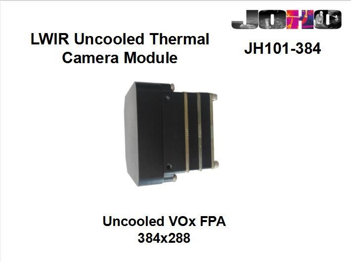 LWIR Uncooled Thermal Imaging Module , 384x288 VOx thermal imaging camera module