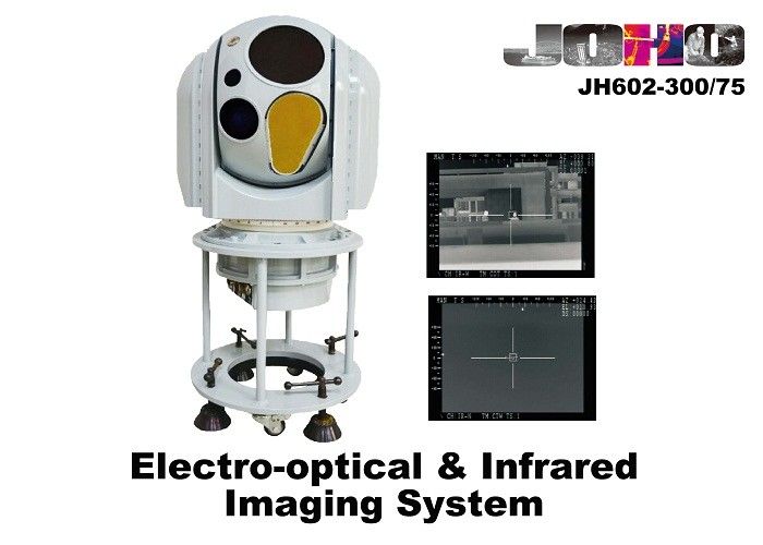 JH602-300/75 Multi Sensor Electro-Optical Infrared (EO/IR) Tracking System With Cooled HgCdTe FPA