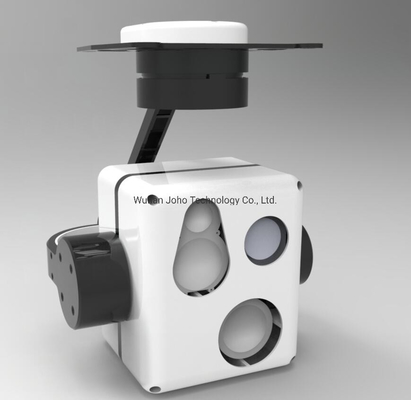 8μM~14μM Three Axis LWIR Uncooled Thermal Camera EO/IR Airborne Gimbal
